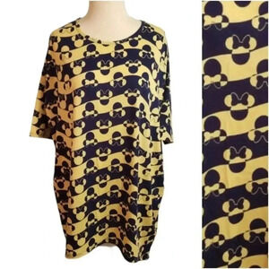 {LuLaRoe} X Disney Minnie Mouse Print Tunic Top